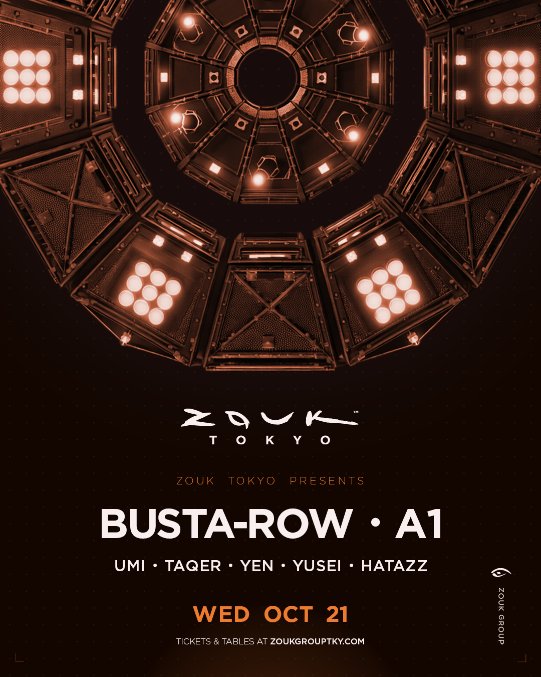 ZOUK PRESENTS: BUSTA-ROW
